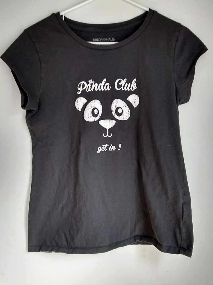 Panda Club Grey T-shirt
